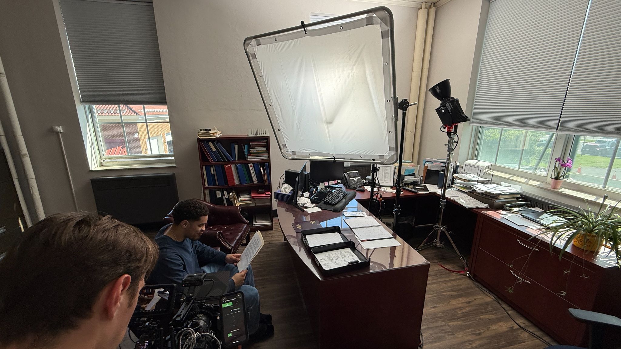 Behind the scenes photo 20: replace with a real photo